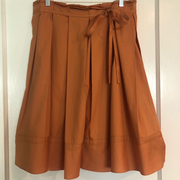 Dkny Dresses & Skirts - NWT DKNY Burnt Orange Pleated Skirt, Size 8